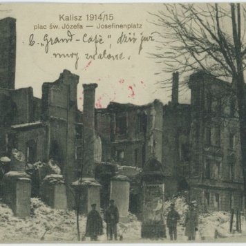 Plac św. Józefa, Kalisz 1914/15