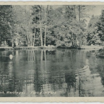 Warthegau Partie im Park, Kalisz