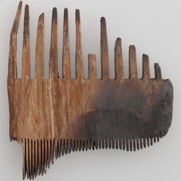 Grzebień z bukszpanu