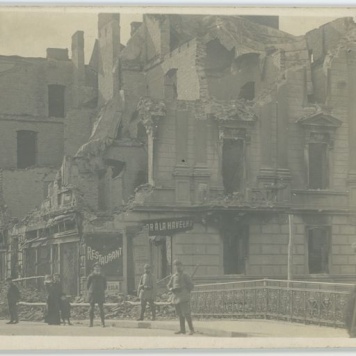 Kalisz po zburzeniu w 1914 r.