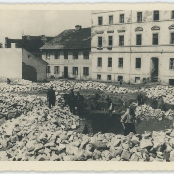 Rozbiórka schronu przy ulicy 23 Stycznia, Kalisz