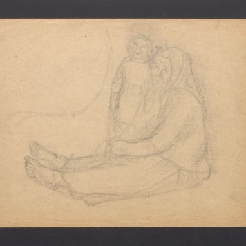 Kobieta z dzieckiem; Szkice szlembarskie