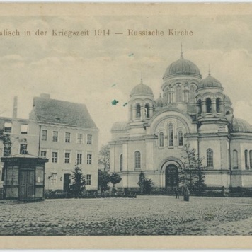 Russische Kirche - Kalisch in der Kriegszeit 1914