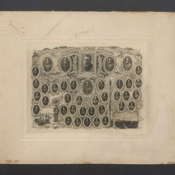 Fabryczna Straż Pożarna w Kaliszu 21. VIII. 1936