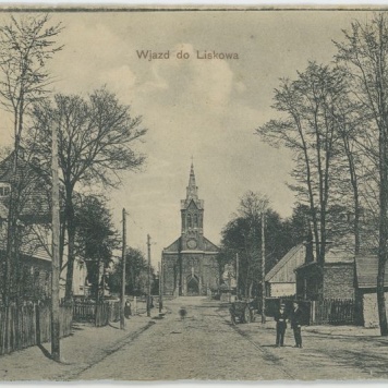 Wjazd do Liskowa