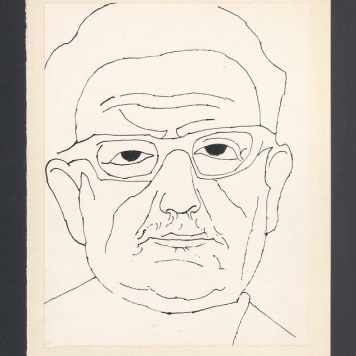 Mężczyzna w okularach