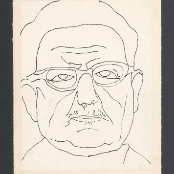 Mężczyzna w okularach