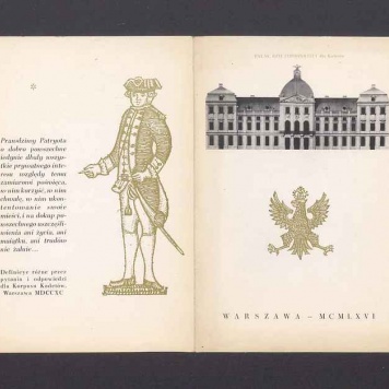 Zaproszenie na otwarcie wystawy "Szkoła rycerska i jej epoka"