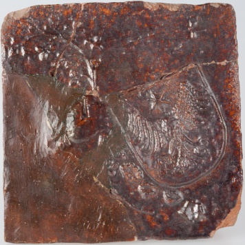 Kafel z herbem Orła