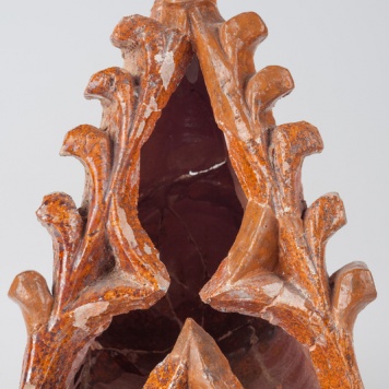 Kafel wieńczący z maswerkiem