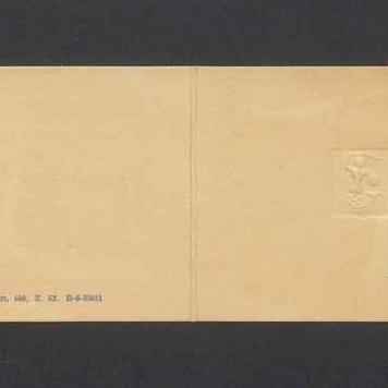 Zaproszenie na przyjęcie z okazji X Rocznicy Wyzwolenia Stolicy