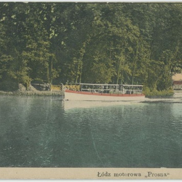 Łódź motorowa "Prosna", Kalisz
