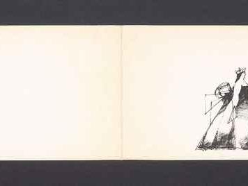 Zaproszenie na otwarcie wystawy rysunków Paula Flory