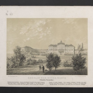 Rogalin nad rzeką Wartą