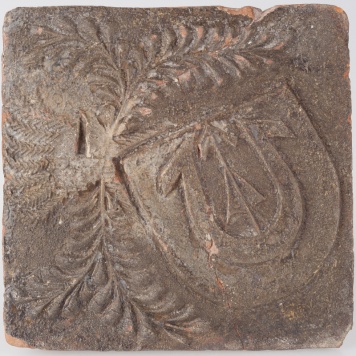 Kafel z herbem Dołęga Bialina