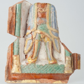 Kafel z postacią króla