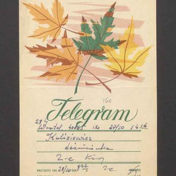 Telegram. Najserdeczniejsze życzenia imieninowe