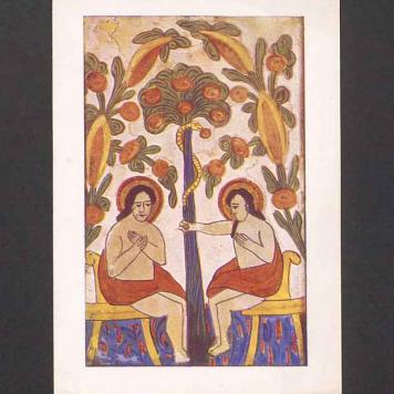 Obrazek ludowy z Podhala