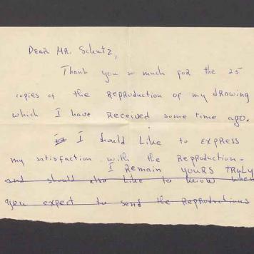 Dear Mr. Schutz [...]