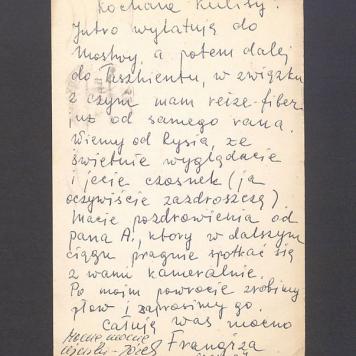 Kochane Kulisy! Jutro wylatuję do Moskwy [...]