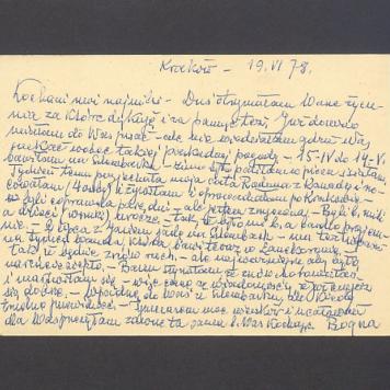 Kochani moi najmilsi - dziś otrzymałam Wasze życzenia [...]