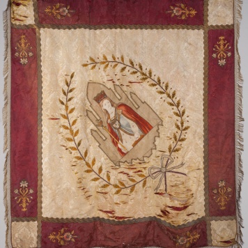 Chorągiew cechowa cechu haftarzy w Kaliszu