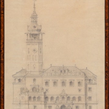 Projekt ratusza kaliskiego 