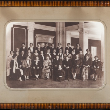 Uczestniczki zebrań Piątków Literackich w Kaliszu 