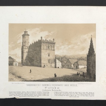 Sandomierz dawniej Sędomirz nad Wisłą