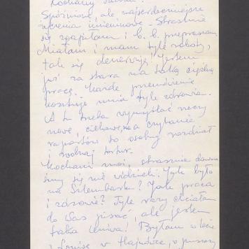 Kochany Tadziu! Spóźnione, ale najserdeczniejsze życzenia [...]