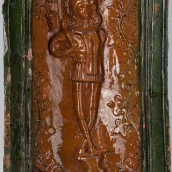 Kafel z wizerunkiem młodzieńca