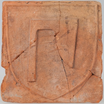 Kafel z herbem Topór