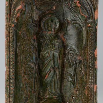 Kafel z wizerunkiem Najświętszej Maryi Panny