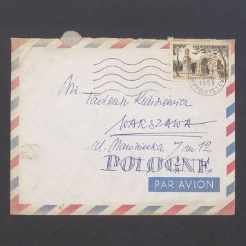 Koperta, adr. M. Tadeusz Kulisiewicz