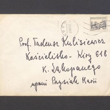 Koperta, nad. Janiszewska