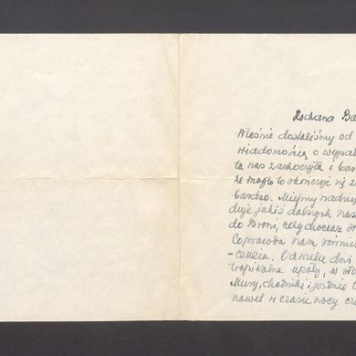 Kochana Basiu i Kochany Tadziu, właśnie dostaliśmy od Was [...]