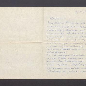 Kochani - Piszę dopiero teraz [...]