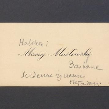 Halina i Maciej Masłowscy Barbarze serdeczne życzenia [...]