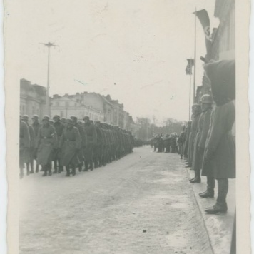 Defilada Niemców W Kaliszu