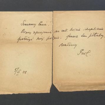 Szanowny Panie! Proszę uprzejmie [...]