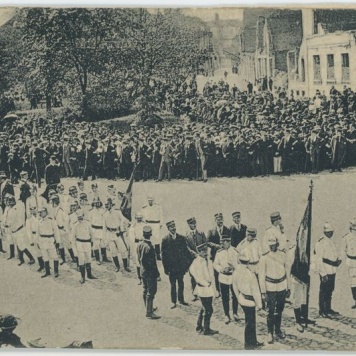 Zgromadzenie publiczne podczas I Wojny Światowej