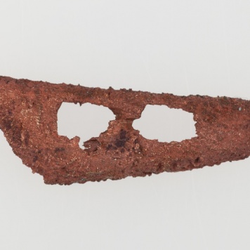 fragment zapinki brązowej 