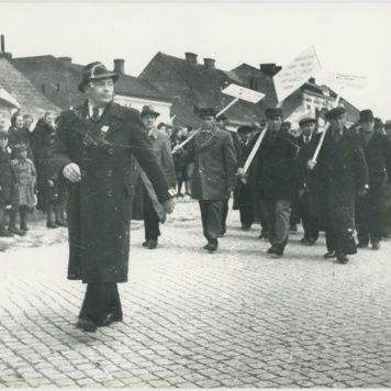 Obchody uroczystości Pierwszego Maja w Opatówku