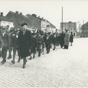 Obchody uroczystości Pierwszego Maja w Opatówku