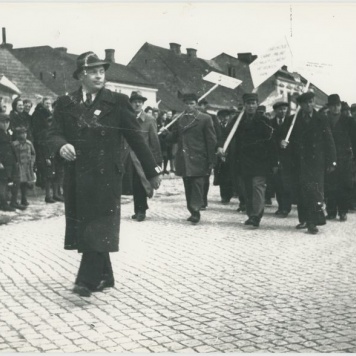 Obchody uroczystości Pierwszego Maja w Opatówku