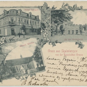 Gruss aus Skalmierzyce von der Russische Grenze