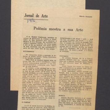 Polonia mostra a sua Arte