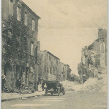 Kalisz w czasie wojny 1914 Ulica Wrocławska