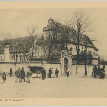 Album Kalisza - "16 Widoków Heliotypjowych" - Kościół o.o. Jezuitów