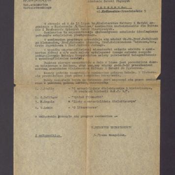 Program, lista uczestników i plan pracy seminarium w Nieborowie